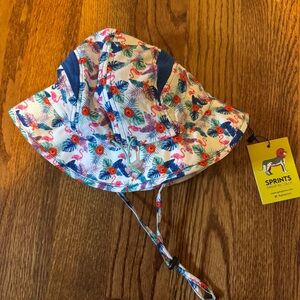 NWT Sprints Flamingo Bucket Hat - L/XL